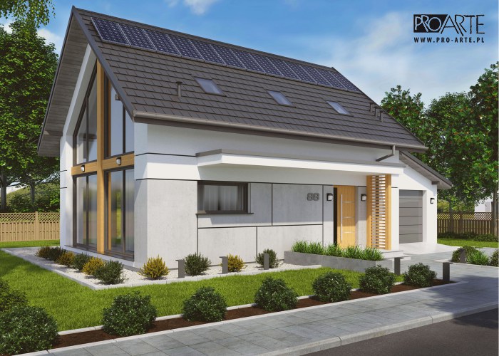 MONZA OZE -  projekt dostępny wyłącznie u nas, dom dający niezależność, energooszczędny